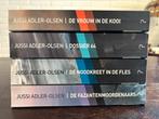4x Jussi Adler-Olsen voor €6,- serie Q 1t/m4, Jussi Adler-Olsen, Ophalen of Verzenden, Zo goed als nieuw, Nederland