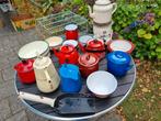 21 emaille voorwerpen voor 10 euro, Ophalen of Verzenden