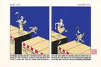zeefdruk affiche Joost Swarte Niet Zo, maar Zo! 1988 40x60, Verzenden, Rechthoekig Liggend, Zo goed als nieuw, A1 t/m A3