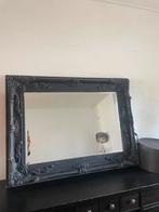 Mooie grote houten zwarte spiegel, Huis en Inrichting, Woonaccessoires | Spiegels, Ophalen of Verzenden