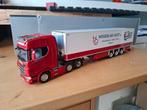Scania.   hogeslagt olst, Hobby en Vrije tijd, Modelauto's | 1:50, Ophalen of Verzenden, Nieuw, Bus of Vrachtwagen, Wsi