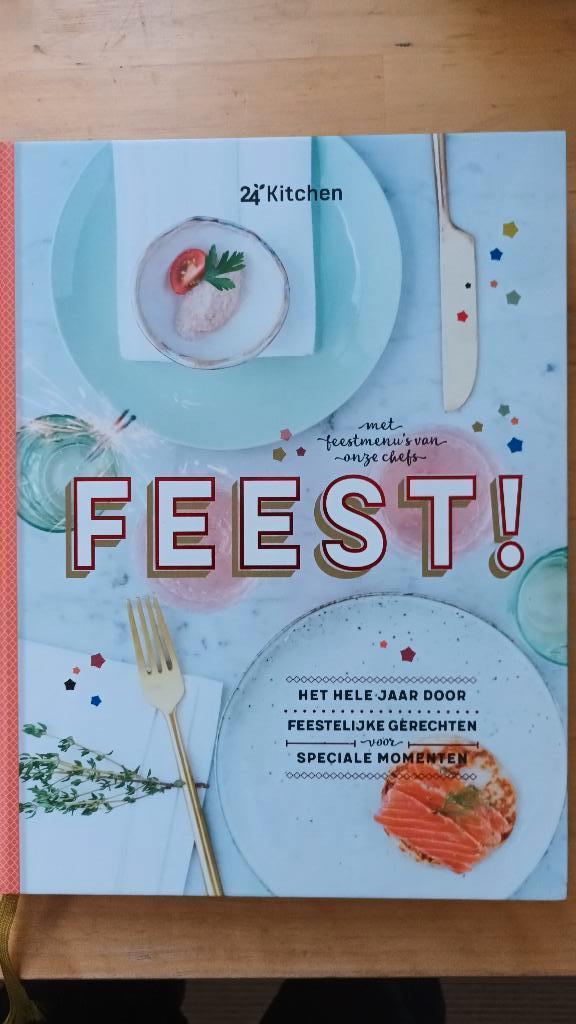 Feest! 24Kitchen - Het hele jaar door Feestelijke Gerechten, Boeken, Kookboeken, Zo goed als nieuw, Voorgerechten en Soepen, Hoofdgerechten