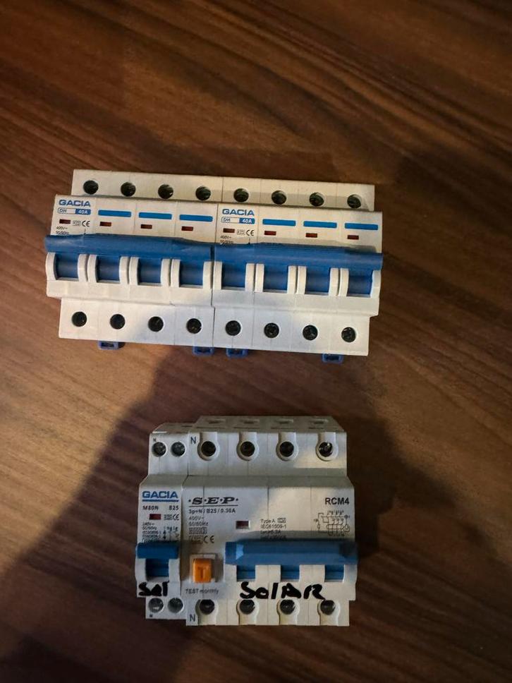 Gacia Automaten - Nieuw, Doe-het-zelf en Verbouw, Elektra en Kabels, Nieuw, Overige typen, Ophalen of Verzenden