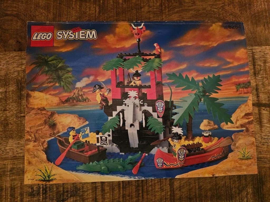 Lego Pirates 6264 Forbidden Cove, Ophalen of Verzenden, Zo goed als nieuw, Complete set, Lego