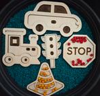 Verkeer Sensory Play Set - Houten Vormen, Nieuw, Unknown@example.com, Unknown, Generic