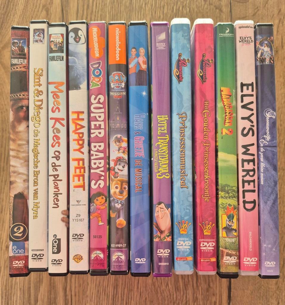 Diverse kinder DVD's - Familie films, avontuur en educatie, Avontuur, Gebruikt, Alle leeftijden, Ophalen of Verzenden