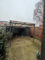 Mooie overkapping met doek, Tuin en Terras, Ophalen, Gebruikt, Veranda