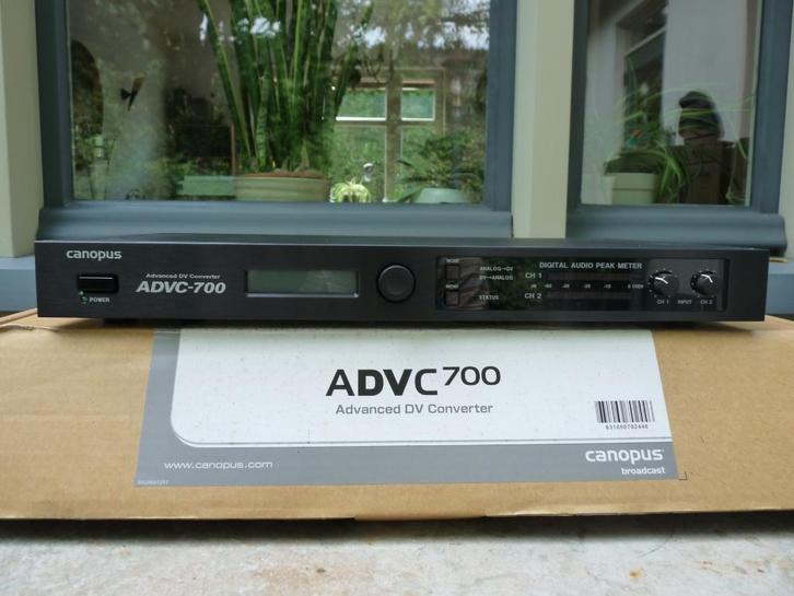 Canopus Grass Valley ADVC700 ADVC 700 analoog naar digitaal, Audio, Tv en Foto, Fotografie | Professionele apparatuur, Zo goed als nieuw