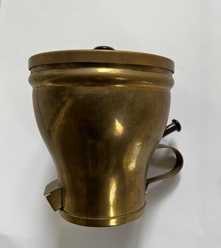 Schuif suikerpot en theezeefje (DE), Antiek en Kunst, Curiosa en Brocante, Ophalen of Verzenden
