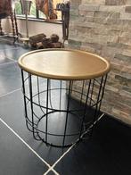 Bijzettafel, 45 tot 60 cm, Minder dan 55 cm, Metaal of Aluminium, Rond