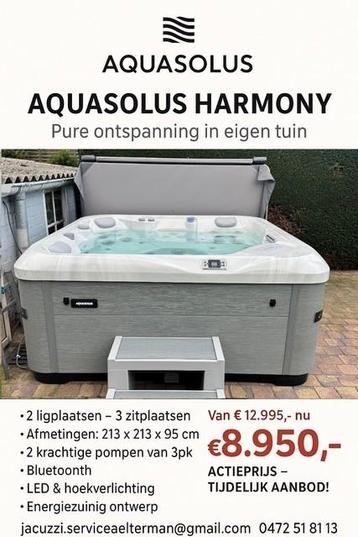 Aquasolus Harmony Jacuzzi - Pure Ontspanning! beschikbaar voor biedingen