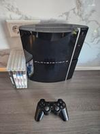 PlayStation 3 FAT 40GB CECHJ04 compleet met games & kabels, Met games, 40 GB, Phat, Ophalen of Verzenden