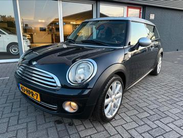 ✅ Mini Clubman 1.6 16V Cooper 2009 Zwart Leuke Auto! beschikbaar voor biedingen