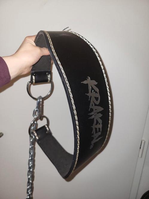 Weightlifting belt (dip/pullup belt) Kraken, Sport en Fitness, Fitnessmaterialen, Zo goed als nieuw, Ophalen of Verzenden