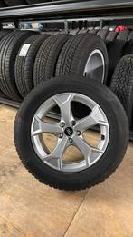 Originele set Audi Q3 2022 winter wielen 17 inch velgen, Banden en Velgen, 17 inch, Personenwagen, Gebruikt