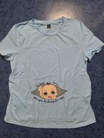 zwangerschap t shirt mt.xxl nieuw blauw  valt kleiner, Blauw, Maat 46/48 (XL) of groter, Nieuw, Shirt of Top