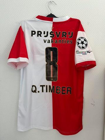 Feyenoord thuisshirt 2025/26 Timber maat M beschikbaar voor biedingen