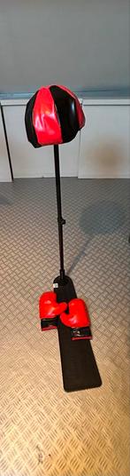 Boksbal voor kinderen + handschoenen, Ophalen, Gebruikt, Boksbal