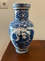 Delfs blauwe vaas, Ophalen, Steen, Gebruikt, Blauw