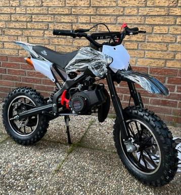 Nieuwe minibike kinder crossmotor zwart nieuw in doos  beschikbaar voor biedingen