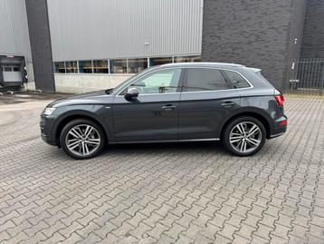 Audi Q5 2.0 Tfsi Quattro 252pk S Tronic 2017 Grijs beschikbaar voor biedingen