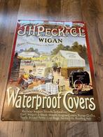 JH Peck & Co LD. Waterproof Covers reclame bord.VERZEND OOK, Ophalen, Gebruikt, Reclamebord
