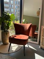 roest bruine fauteuil, Huis en Inrichting, Fauteuils, Ophalen, Zo goed als nieuw, 75 tot 100 cm, 50 tot 75 cm