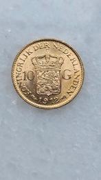 Gouden tientje 1912, Ophalen of Verzenden, Koningin Wilhelmina, 10 gulden, Goud