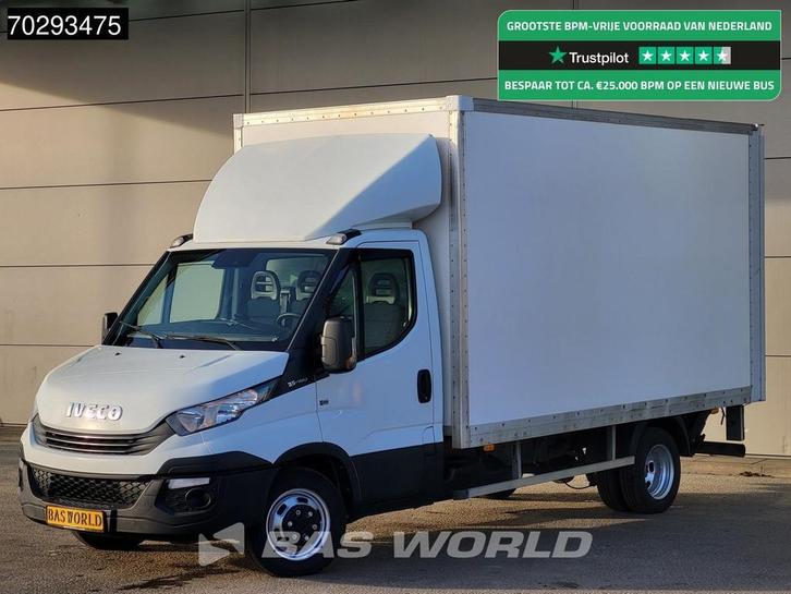 Iveco Daily 35C16 Laadklep Dubbellucht Bakwagen Airco Cruise, Auto's, Bestelauto's, Bedrijf, Te koop, Airconditioning, Centrale vergrendeling