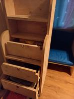 steigerhouten hoogslaper, Ophalen, Gebruikt, 90 cm, Eenpersoons