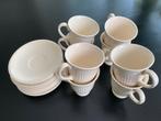 Wedgwood Edme / koffiekop en schotel, 8 stuks, Huis en Inrichting, Keuken | Servies, Ophalen of Verzenden, Nieuw, Wedgwood, Kop(pen) en/of Schotel(s)