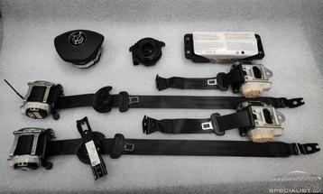 Volkswagen Polo 2017+ 2G airbag set: stuurairbag, klokveer,  beschikbaar voor biedingen
