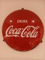 Coca Cola Bord Jaren 50 - Bussum 40 cm, Ophalen of Verzenden, Gebruikt, Reclamebord