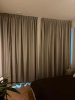 Lichtgrijze Verduisterende Gordijnen - Set van 2, Ophalen, 200 cm of meer, 150 tot 200 cm, Zo goed als nieuw