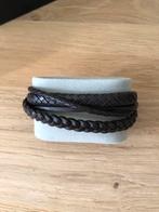 Fossil Heren Armbandje Bruin Leer, Ophalen of Verzenden, Zo goed als nieuw, Bruin, Leer