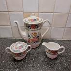 Pontesa Spain koffiepot en melkkannetje plus suikerpot, Huis en Inrichting, Keuken | Servies, Ophalen of Verzenden, Porselein