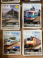 Tijdschriften - Spoorwegen / treinen / tram / verzamelaar, Verzamelen, Spoorwegen en Tramwegen, Boek of Tijdschrift, Gebruikt