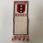 Handgeborduurde Boekenlegger - Wapen van Amsterdam, Ophalen of Verzenden