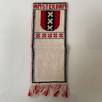 Handgeborduurde Boekenlegger - Wapen van Amsterdam beschikbaar voor biedingen