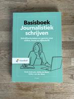Basisboek Journalistiek schrijven, Ophalen of Verzenden, Zo goed als nieuw, Overige niveaus, Nederlands