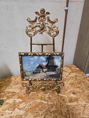 Ezel fotolijst - / schilderijhouder Rococo stijl barok koper beschikbaar voor biedingen