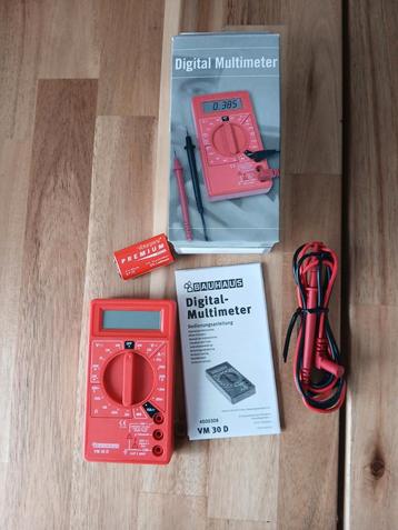 Bauhaus VM 30 D Digitale Multimeter - Nieuw beschikbaar voor biedingen