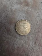 5 Gulden Munt - Koningin Beatrix, Zilver, Ophalen of Verzenden, Losse munt, 5 gulden