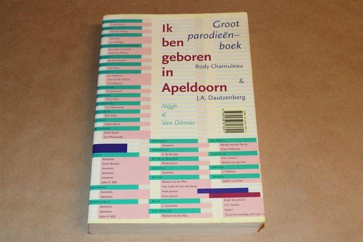 Ik Ben Geboren in Apeldoorn — Groot Parodieënboek, Boeken, Literatuur, Gelezen, Ophalen of Verzenden