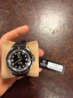 Yema Navygraf Slim Limited Edition NIEUW + GARANTIE, Overige merken, Leer, Staal, Polshorloge