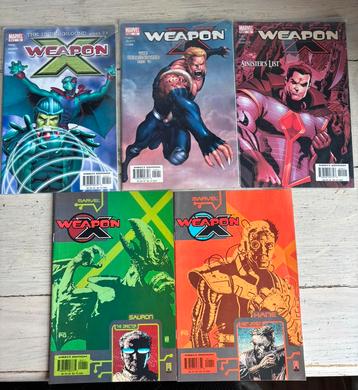 Marvel weapon x comics set beschikbaar voor biedingen