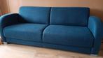 Mooie blauwe 2-zits bank van Goossens, Huis en Inrichting, Banken | Bankstellen, Ophalen, Gebruikt, 150 tot 200 cm, Tweepersoons