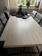 Lamulux Eetkamertafel - Ideaal in Gebruik!, Ophalen, Kunststof, 100 tot 150 cm, Zo goed als nieuw