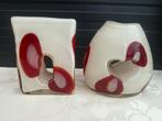 Murano glas vaas, Ophalen of Verzenden, Minder dan 50 cm, Rood, Glas