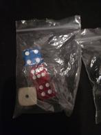 Dobbelstenen - Verschillende Kleuren - €1 per stuk, Een of twee spelers, Ophalen of Verzenden, Gebruikt